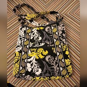 VERA BRADLEY BAROQUE HIPSTER CROSSBODY HANDBAG EXCELLENT